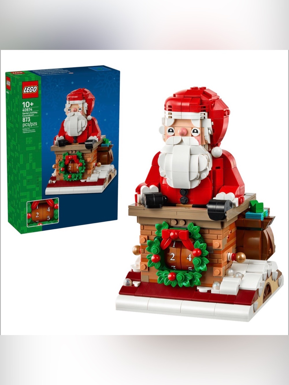 LEGO® Santa's Holiday Countdown 40874 NEW in Sealed Box